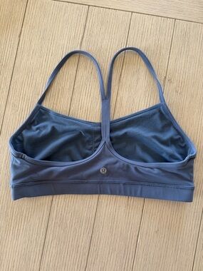 lululemon Steel Blue Thin-Strap Light Support Sports Bra